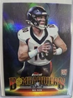 Bo Nix 2024 Topps Finest Football Bombardiers SSP Case Hit Rookie Card