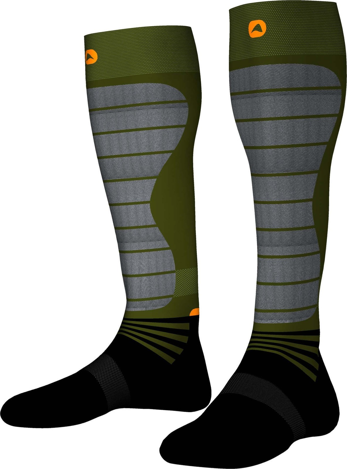 Chaussettes de chasse hautes Monnet Hunting Expert pour battue hivernale au poste