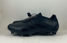 Adidas Predator Accuracy.1 Low FG Soccer Cleats Black/Black GW4575 Size 6.5-7
