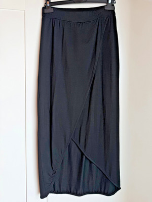Rock, Wickelrock, SASSYCLASSY, schwarz, Damen, Gr. S, neu!, Midi
