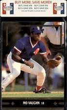 1991 Leaf #BC7 Mo Vaughn Gold Rookies Boston Red Sox
