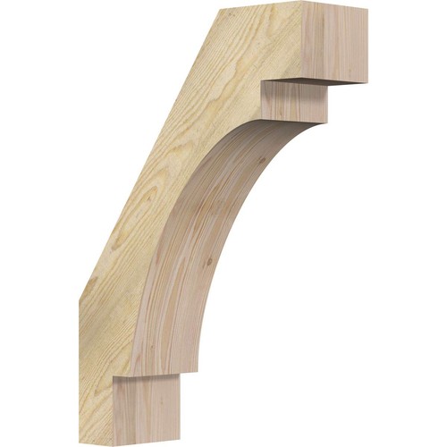 BRC06X18X26MRC00RDF 6"W x 18"D x 26"H Merced Rough Sawn Knee Brace Douglas Fir