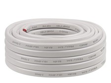 8 Gauge Marine Wire, 25FT 8 AWG Tinned Copper Oxygen-Free Boat Cable Duplex, Wat