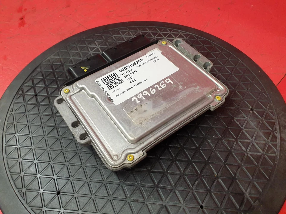 HYUNDAI IX35 ECU 2014 1.7L DIESEL D4FD 39120-2A001 - Immagine 3 di 4