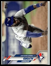 2020 Topps Update #U-10 Anthony Alford Toronto Blue Jays