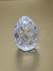BEAUTIFUL VTG WATERFORD Crystal Egg Shaped Paperweight