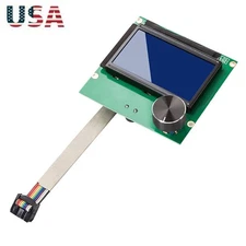 LCD Display Screen Replacement W/ Cable For Creality Ender 3 / 3 Pro 3D Printer