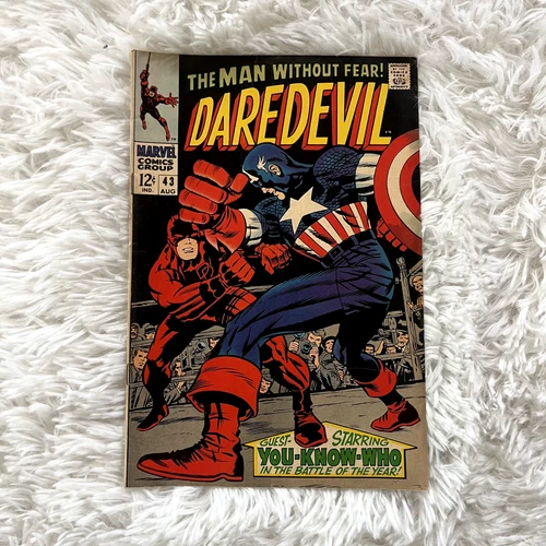 Vintage Daredevil Issue #43 Comic Book December 1968 Marvel Comics Group