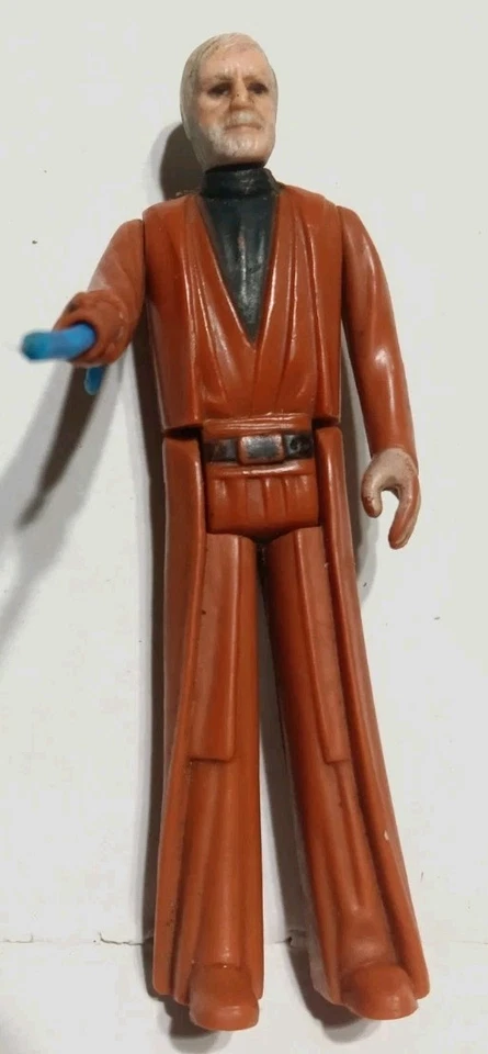Lote de figuras de acción Star Wars 1977: Obi Wan Princesa Leia Chewbacca y Darth Vader Foto 2 de 4