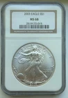 2003 Silver Eagle - NGC MS68