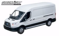 Greenlight 1:43 Ford Transit Hochdach Weiß Druckguss Modell Transporter - 86083