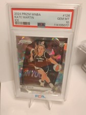 2024 Panini Prizm WNBA - Kate Martin #126 Ice Prizm (RC)