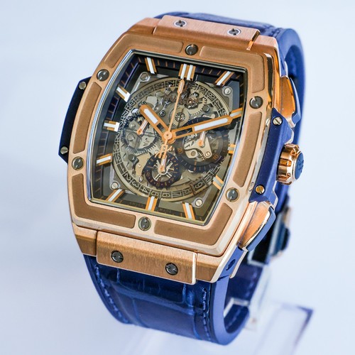 Hublot Spirit Big Bang Skeleton 641.OX.7180.LR 2021 18k RG V.G...