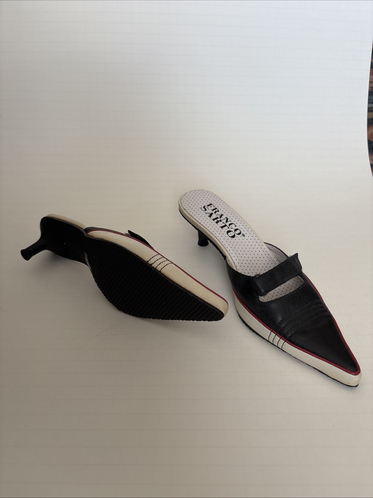 Vintage Franco Sarto Kitten Heels, size 7M