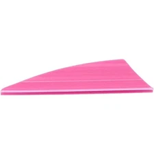 Tac Vanes 2.25" x .47" Driver Pink Polymer Fletching - 80TAC-0360804-1188