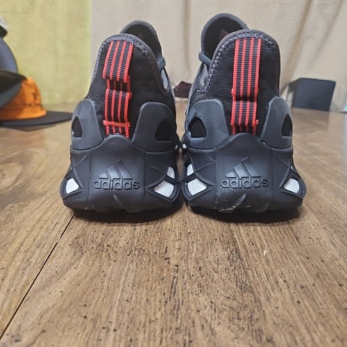 Mens Size 12 Adidas Web Boost (HQ4155) Black Red - Picture 7 of 9