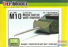 DEFDM35041 1:35 DEF Model US GMC M10 Wolverine 3-inch Gun Barrel and Mantlet