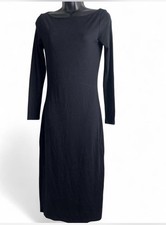 Wild Fable black long sleeve midi dress Size S #formal #eveningwear