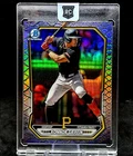 Konnor Griffin RARE ROOKIE SNAKE SKIN RC REFRACTOR | INVESTMENT CARD + Case