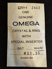 Omega Factory Crystal CRY 2442 Cyclops 31.95mm - New