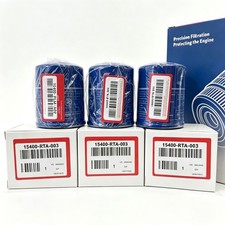 6x For Honda Oil Filters Wgaskets 5400-rta-003 Jdm New 6x For Honda Oil Filters Wgaskets 5400-rta-003 Jdm New
