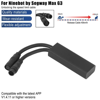 For Segway Ninebot MAX G3 E-Scooter Unlock Speed Regulator Limit Cable Parts NEW