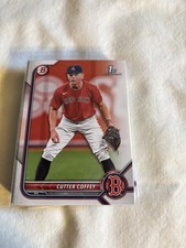 2022 Bowman Draft (29) Cards #BD-200 Cutter Coffey (RED SOX) 1st Bowman Card