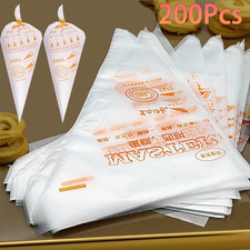 Disposable Piping Bags Cake Decorating Pastry Cream Cupcake Icing Baking Tools