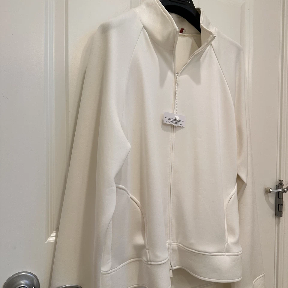 Moletom Max Mara corte com etiqueta mistura de viscose elástica primavera/verão tamanho: M - Imagem 4 de 4