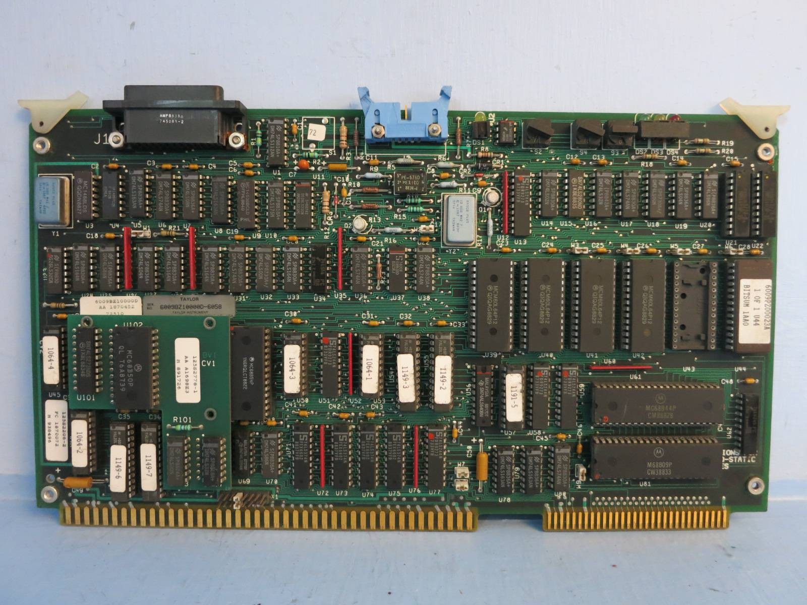 Taylor / ABB 6009BZ10000D Memory Circuit Board PLC Module Card 125P2206-2 Rev B