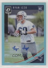2018 Donruss Optic Rookies Blue Prizm Auto 20/75 Ryan Izzo #124 Auto 1o3