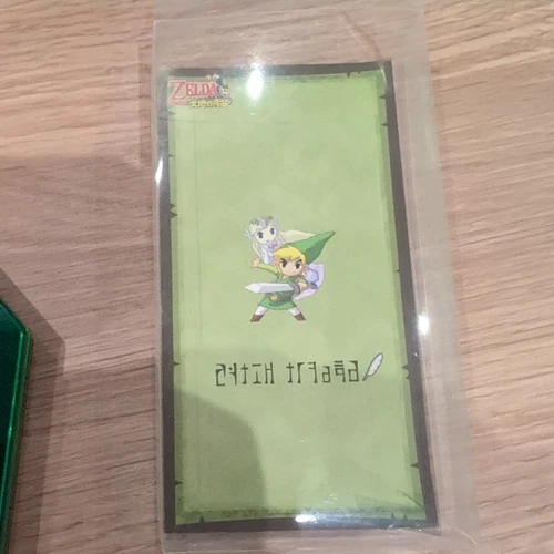 Legend of Zelda Spirit Tracks Lápiz óptico de plumas en estuche de rupia Nintendo 3DS DS - Imagen 3 de 7
