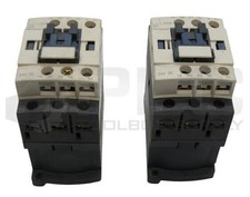 LOT OF 2 TELEMECANIQUE LC1D09BD CONTACTOR 24VDC w/ LAD4TBDL LIMITING DIODE 5-24V