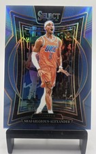 SHAI GILGEOUS-ALEXANDER 2024-25 PANINI SELECT #36 LIGHT BLUE PRIZM 176/299 