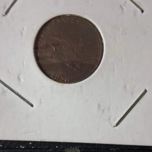 1856-P Flying Eagle Cent — photo from the most recent tracked eBay sale