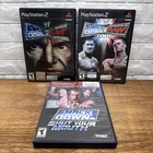 WWE SmackDown vs. Raw 1 2006 & Shut Your Mouth Bundle (PlayStation 2, 2005) CIB