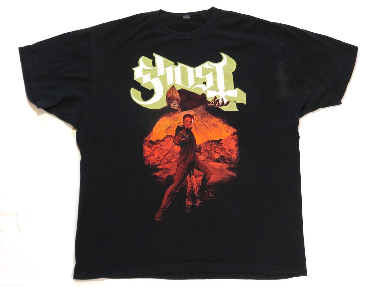 Ghost T Shirt 2018 A Pale Tour Named Death USA Dates Heavy Metal