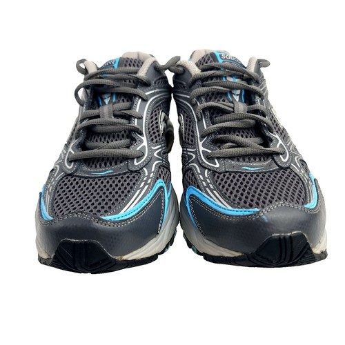 Saucony Grid Phantom Silver Blue Women's Tennis Shoes Size