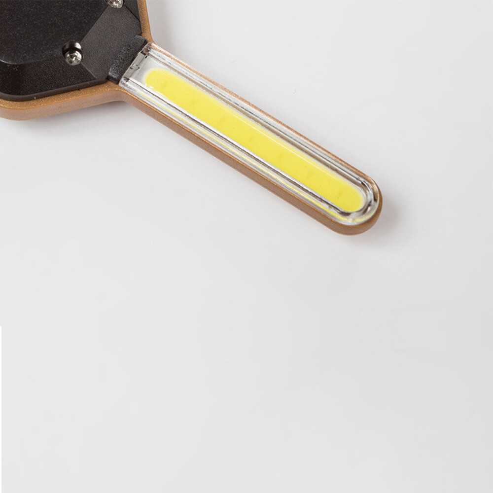 Mini COB LED Camping Flashlight Light Key Chain Key Ring Pocket Torch Lamp - Picture 10 of 12