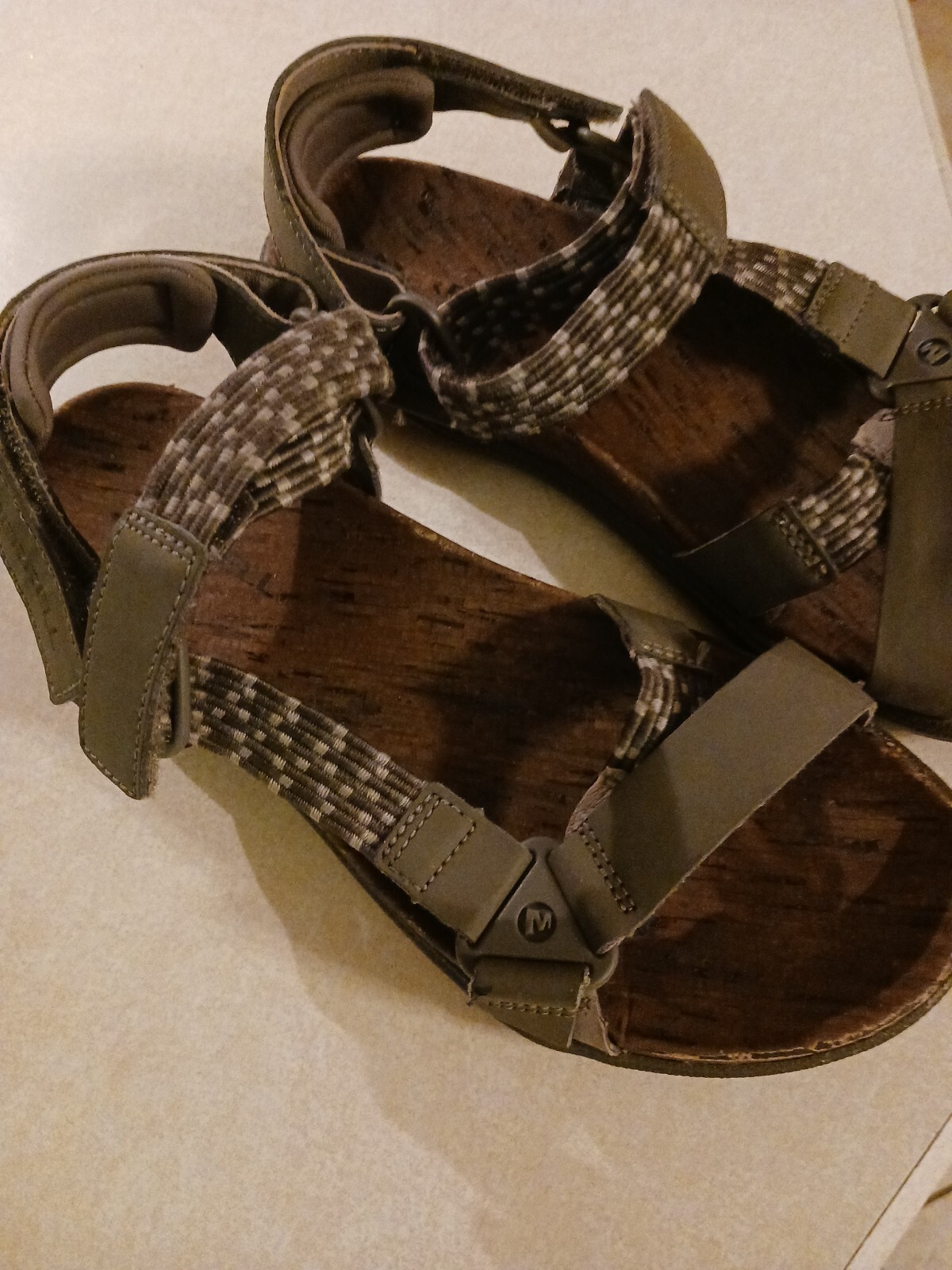 Merrell Boulder sandali sportivi donna scarpe performance marrone taglia 6