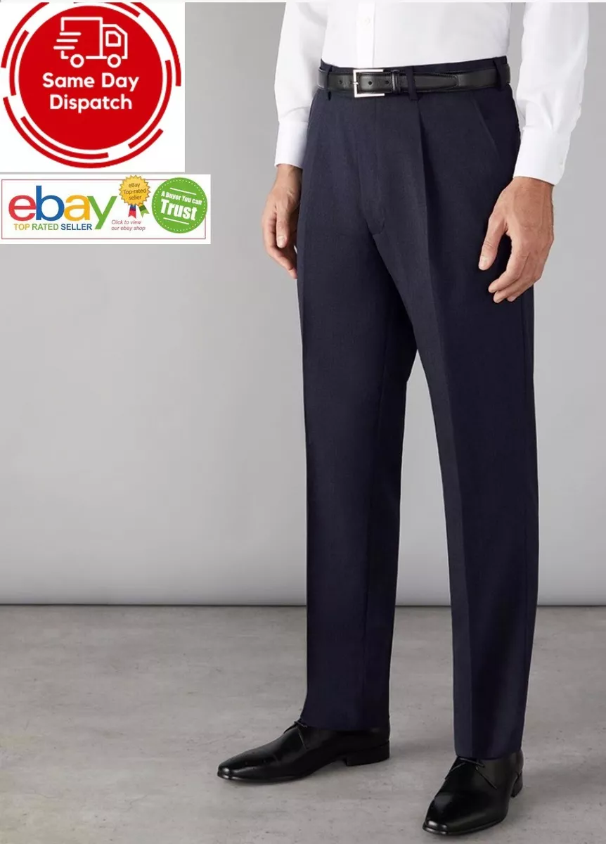 Adjustable Button Black Men'S Suit Trousers Single Pleat Design Wedding  Clothing Dinner Party Wear Fashion Formal Male Pants - AliExpress