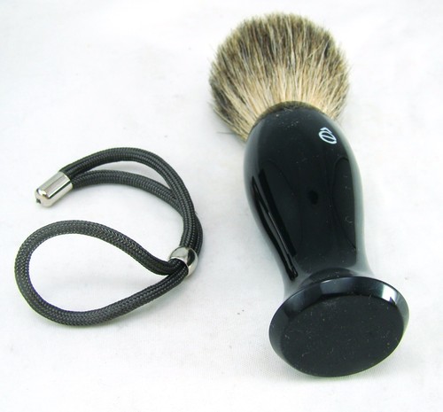 eShave Blaireau Pure Badger Shaving Brush Vintage New imperfect Box - Picture 5 of 8