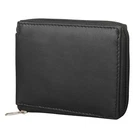 RFID Full Zip Around Real Leather Credit Card ID Coin Pocket Wallet Purse 1184