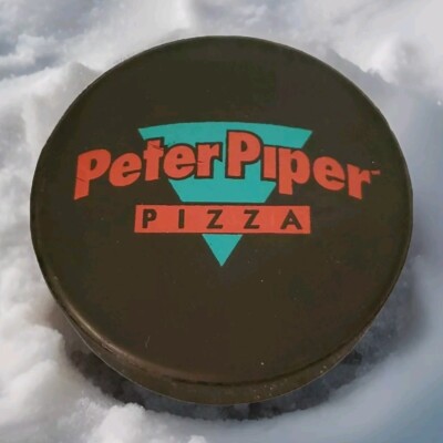 SAN ANTONIO DRAGONS VINTAGE PETER PIPER PIZZA 🍕 SPONSOR RARE PUCK
