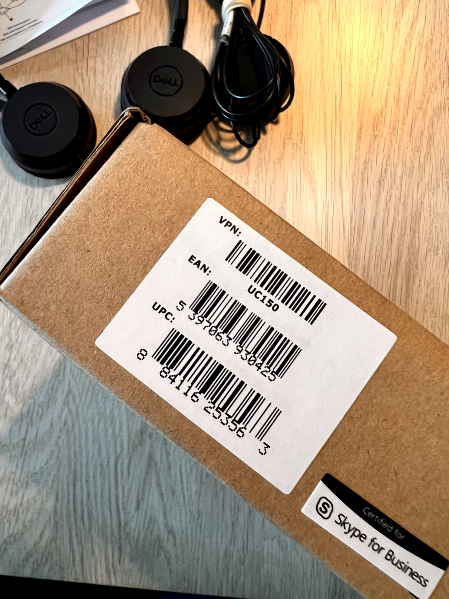 Dell Skype For Business Headset Dell Pro Stereo UC150 Skype For