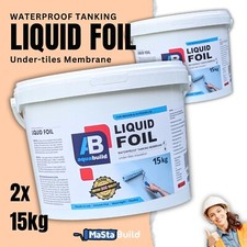 30 kg AQUA BUILD lamina liquida impermeabile serbatoio membrana doccia bagno camera umida