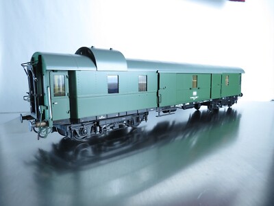 FULGUREX  DB Gepäckwagen Grün Spur 0 2546 Messing Ba.1928Sammlerstück#AW14513