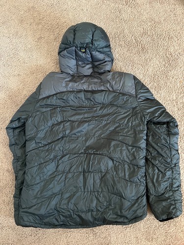 Chaqueta de plumón La Sportiva Cham talla L color gris/amarillo - Imagen 2 de 3