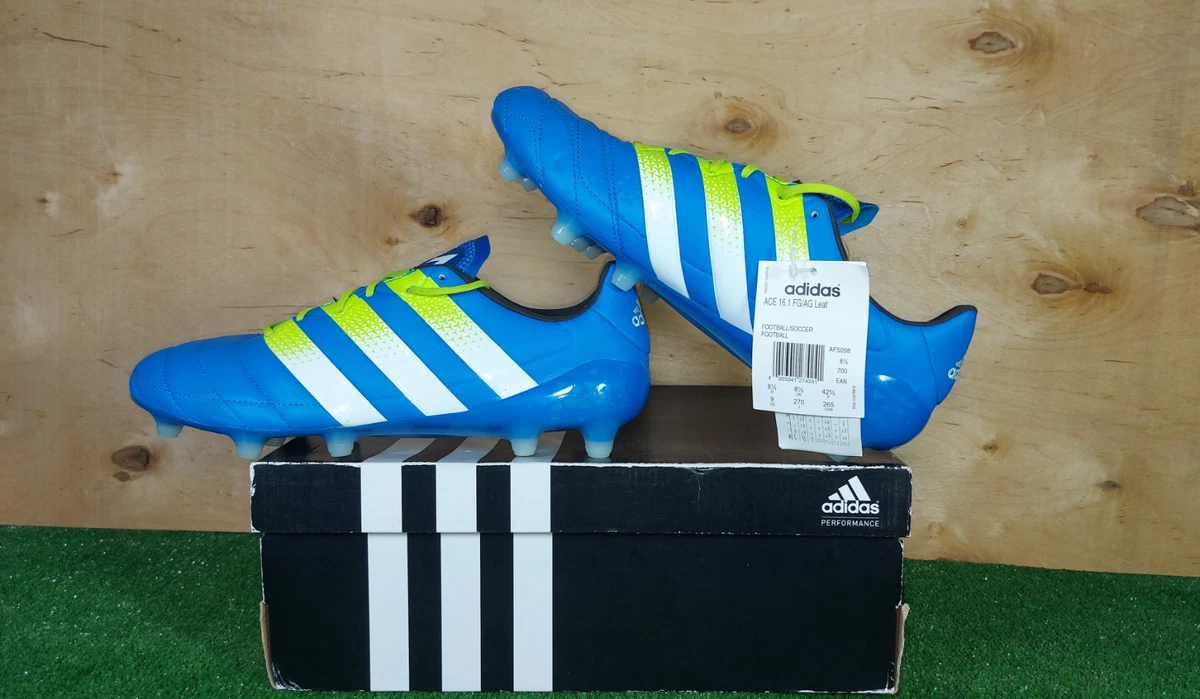 Adidas ACE 16.1 Leathers FG AF5098 Blue boots mens Football/Soccers | eBay