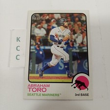 2022 Topps Heritage #74 Abraham Toro Seattle Mariners